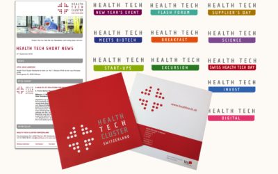 Health Tech Cluster Switzerland expands its branding