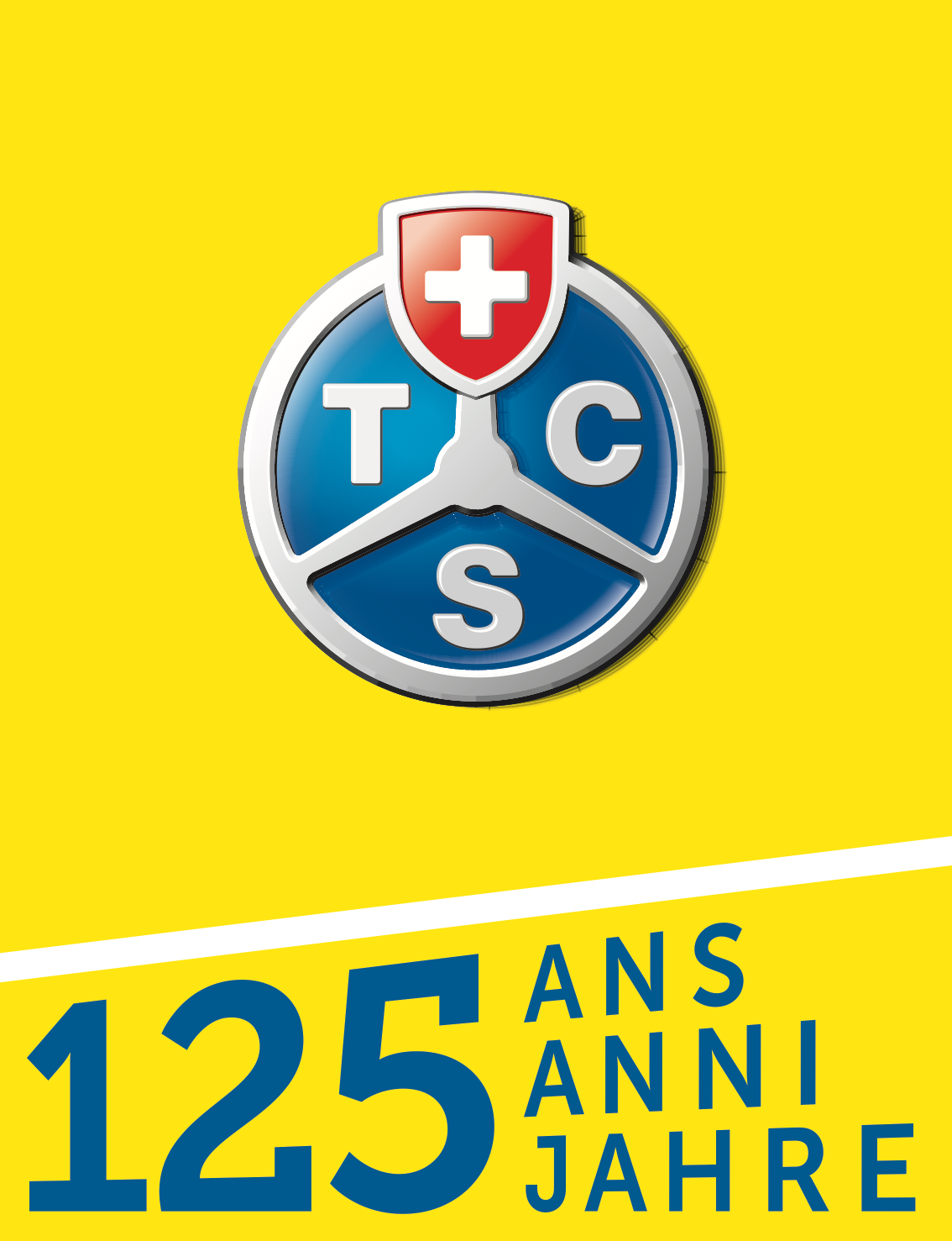 Logo TCS Jubiläum 125 Jahre