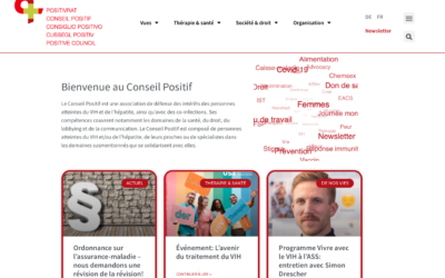 Un nouveau site web pour le Conseil Positif Suisse