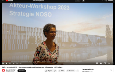 FOPH NOSO strategy: Working together to reduce infections in hospitals and care homes